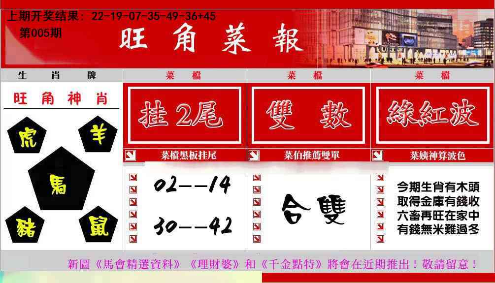 005期旺角菜报[图]