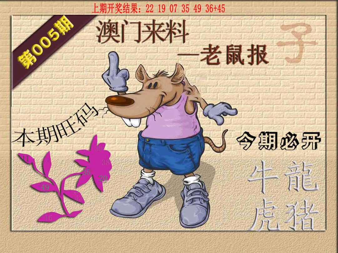 005期(来料)鼠报[图]