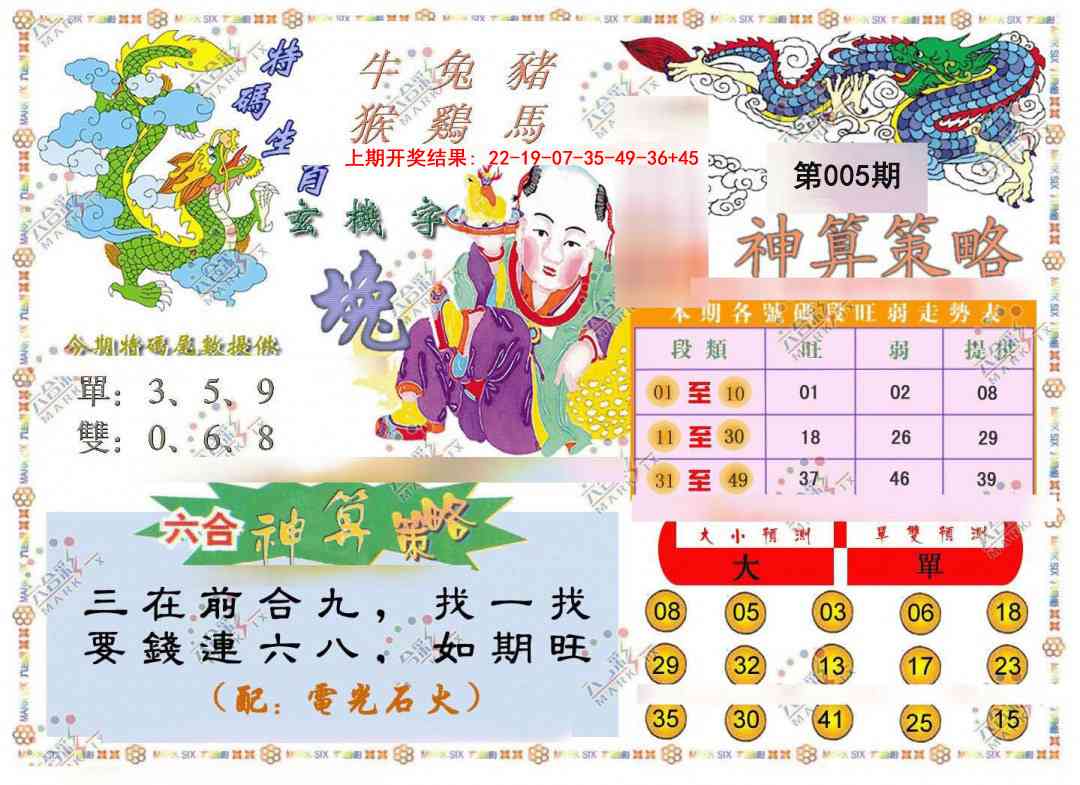 005期神算策略[图]