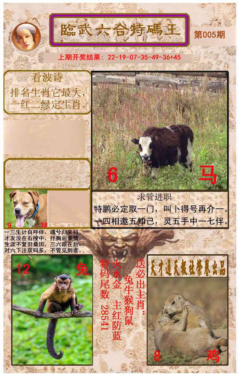 005期临武六合特码王[图]