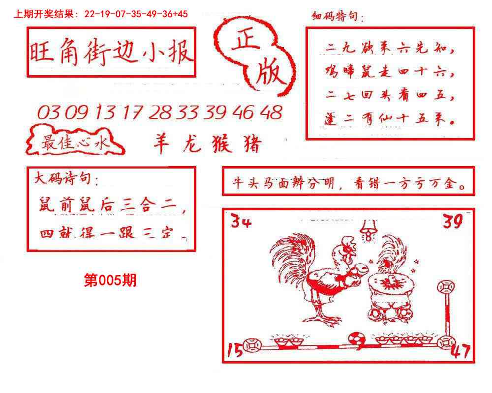 005期旺角街边小报[图]