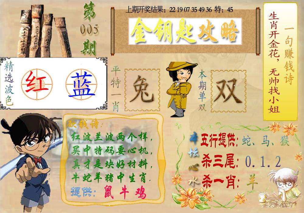 005期《金钥匙攻略》[图]