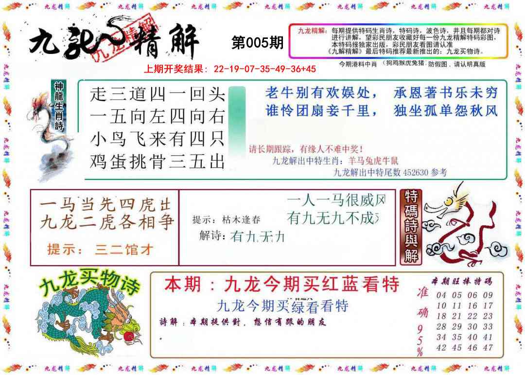 005期九龙精解[图]