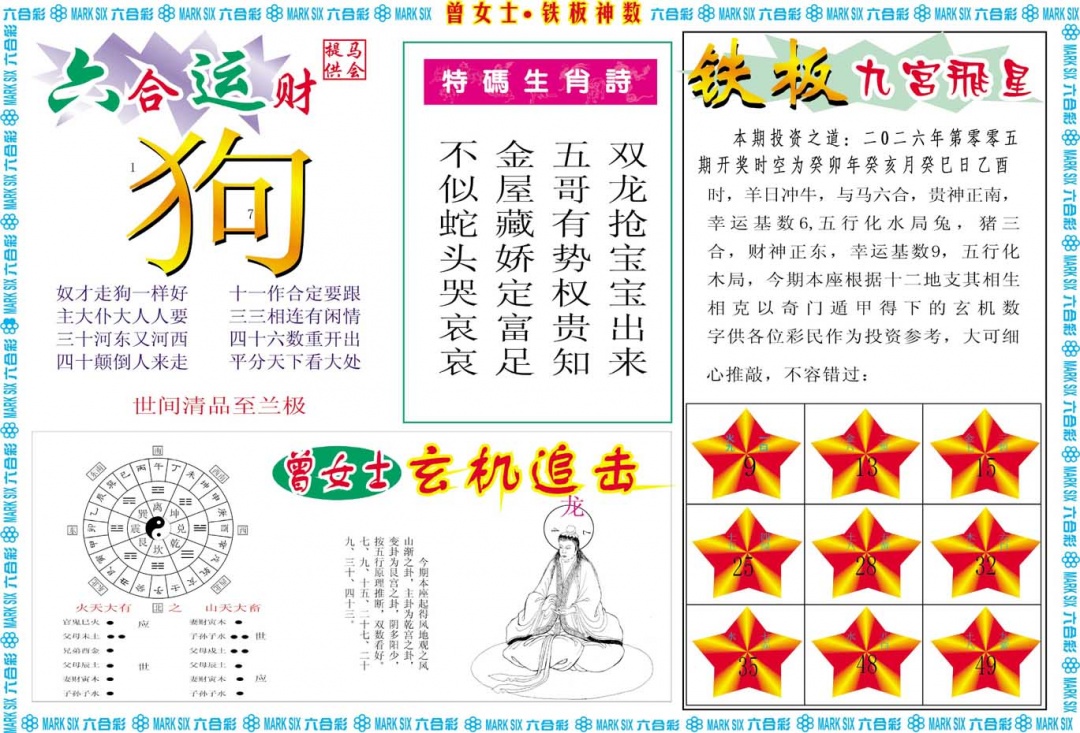 005期曾女士铁板神数B[图]