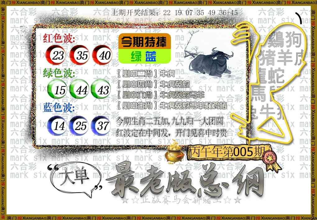 005期最老版总纲[图]
