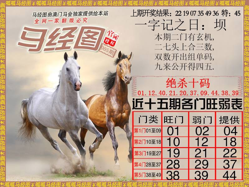 005期马经4[图]