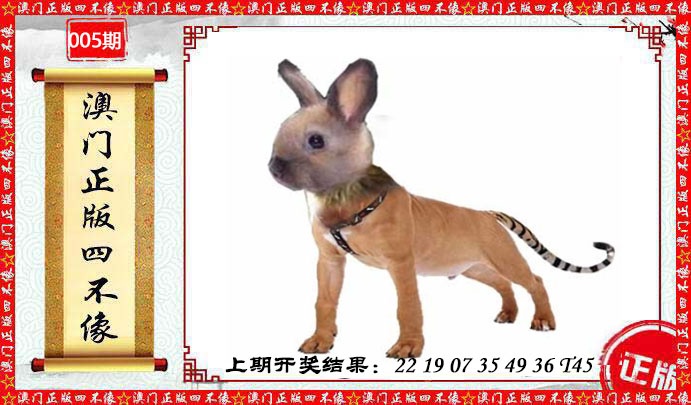 005期澳门另版四不像[图]