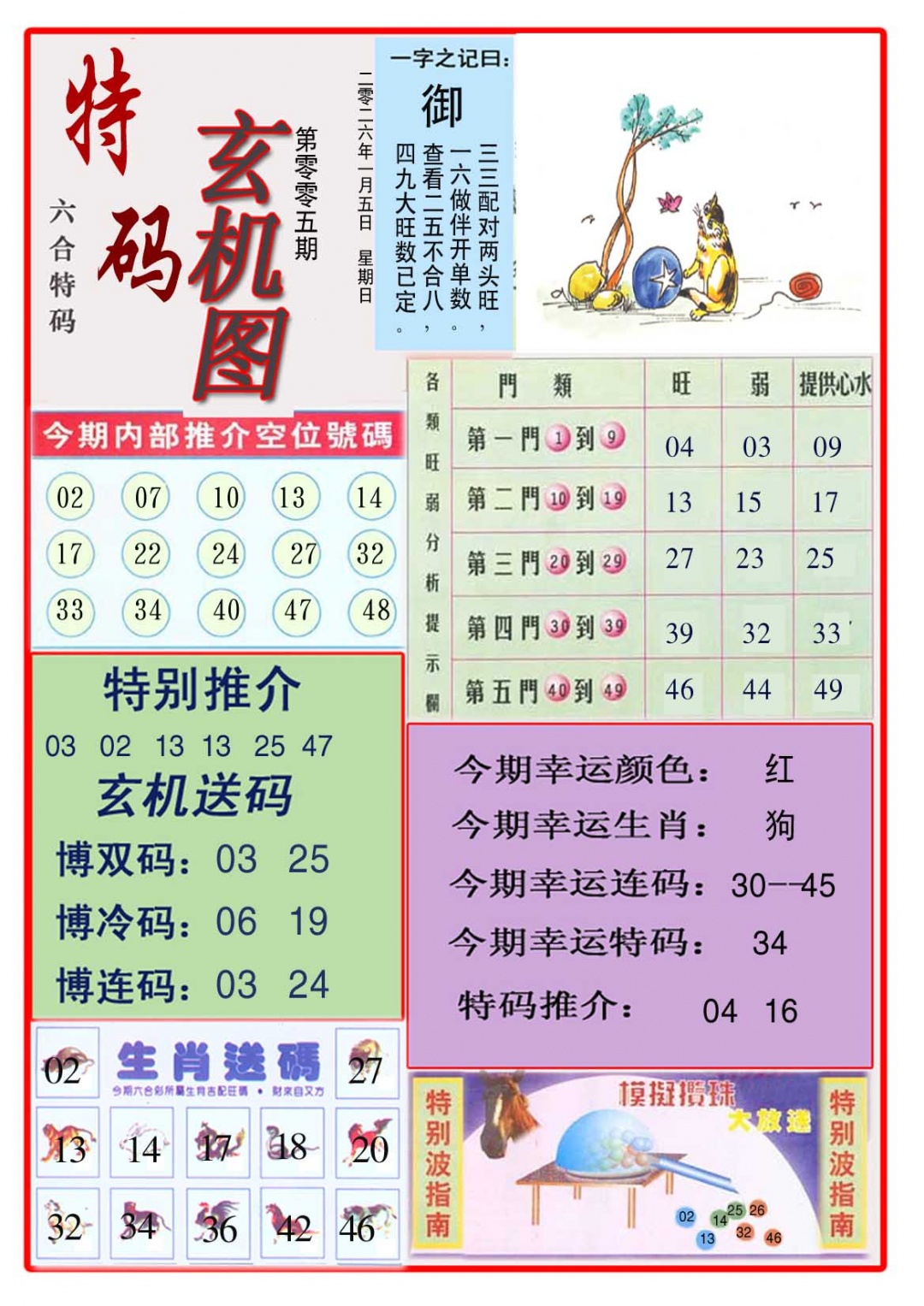 005期特码玄机图[图]