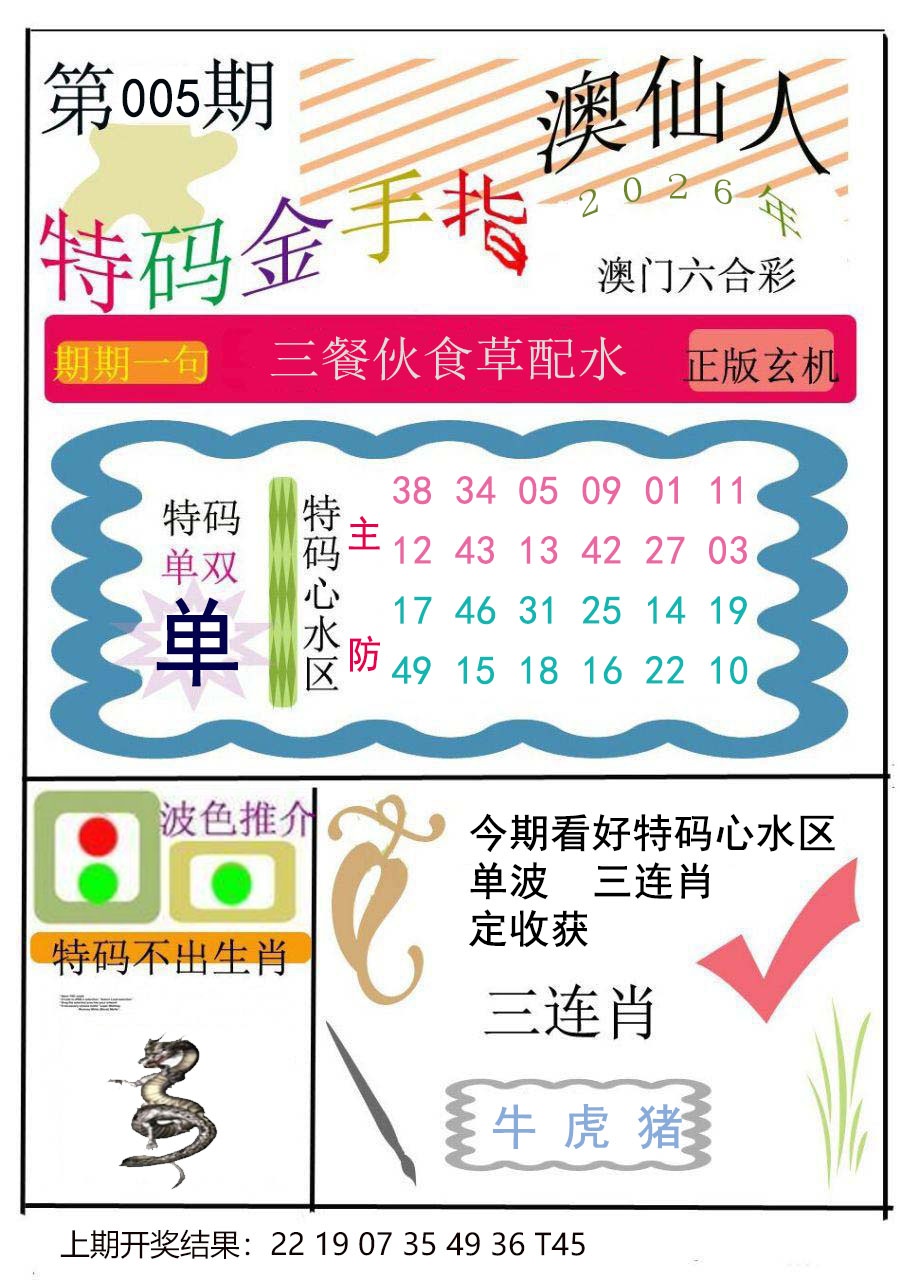 005期特码金手指[图]