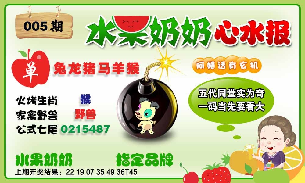 005期水果心水报[图]