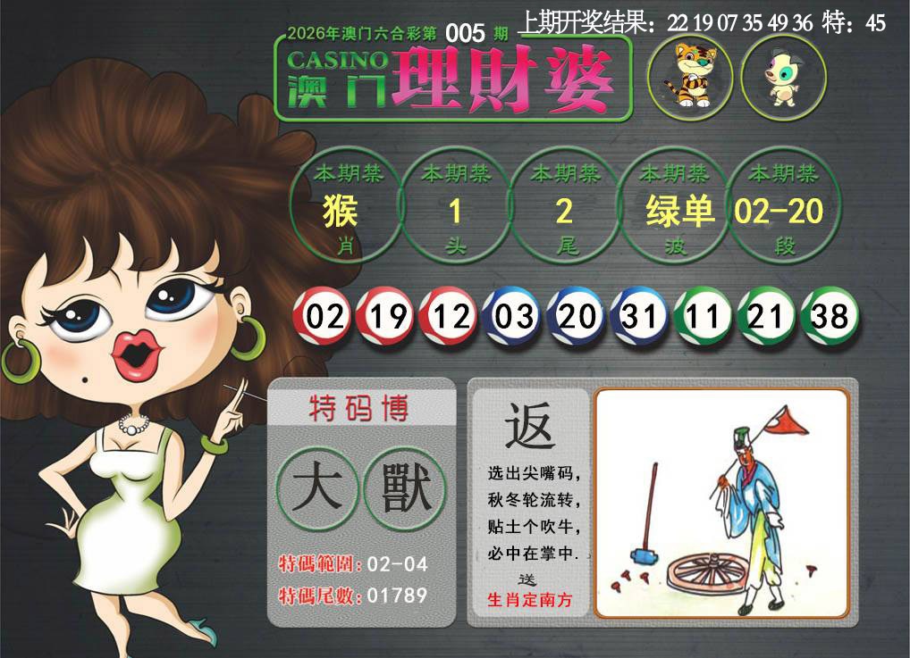 005期澳门理财婆[图]