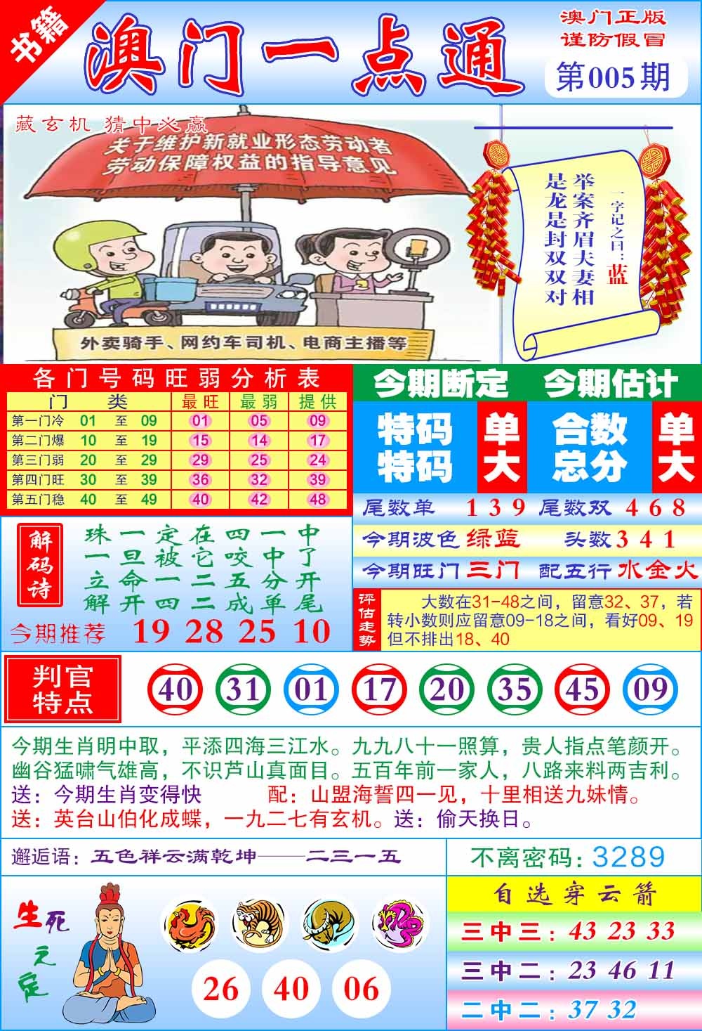 005期澳门一点通[图]