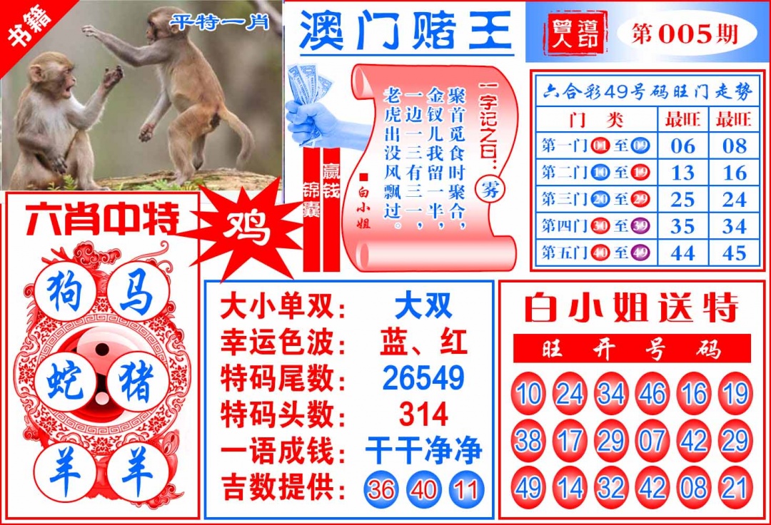 005期澳门赌王天书[图]