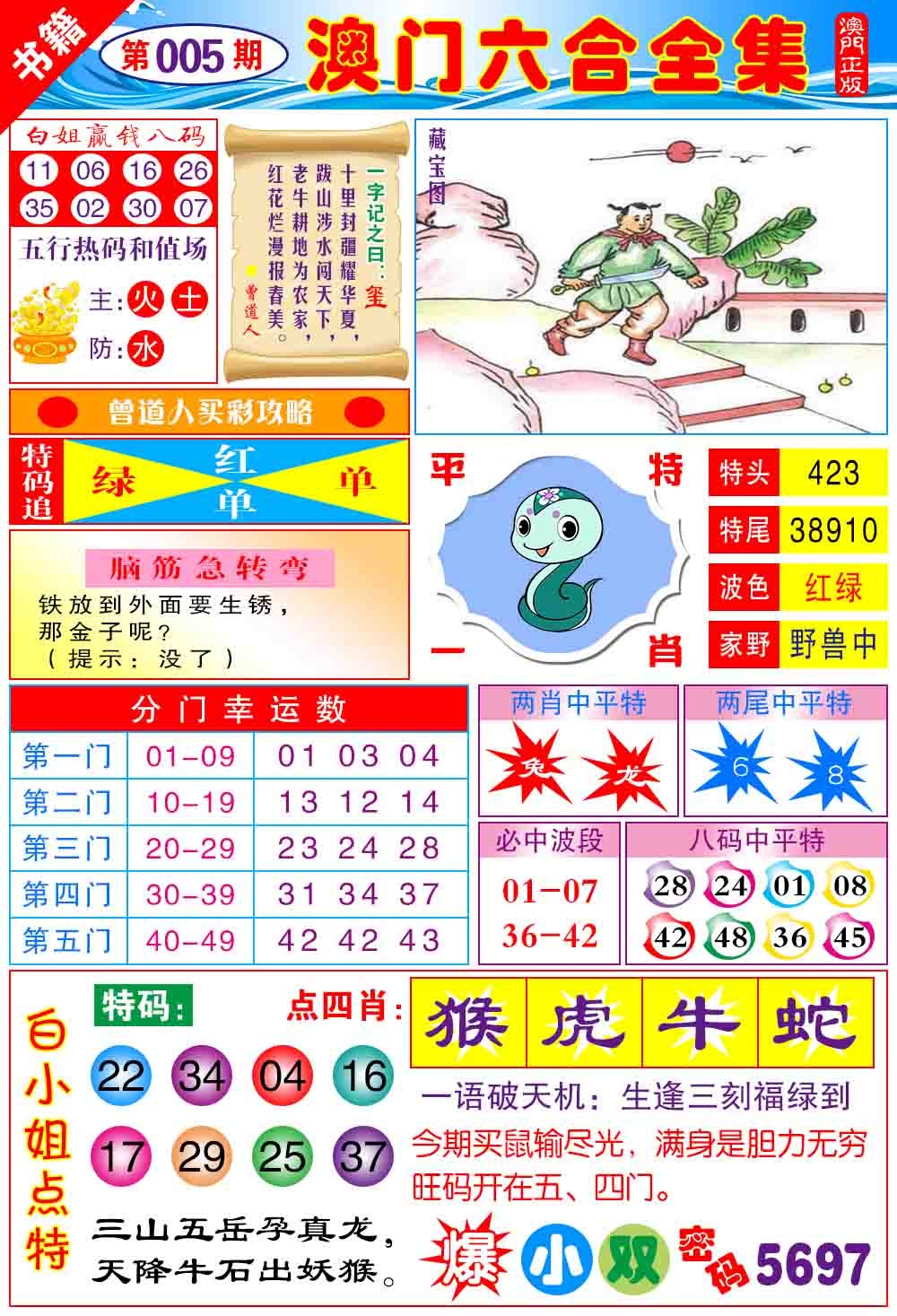 005期澳门全集六合[图]