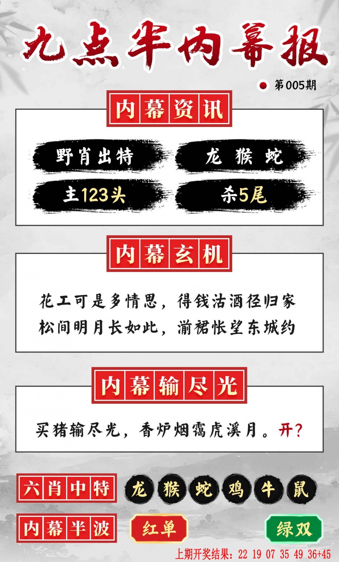 005期九点半内幕报[图]