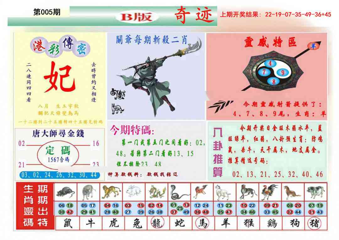 005期九龍奇迹B(推荐)[图]